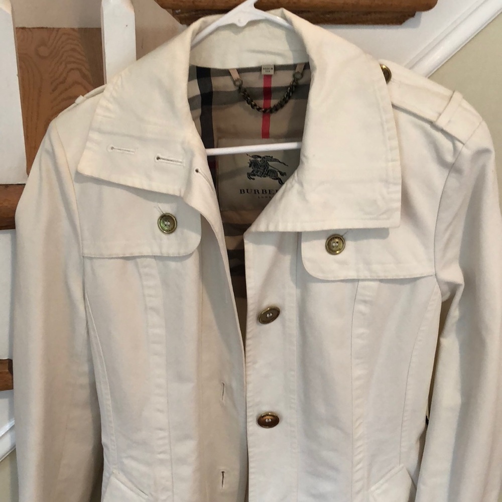 Burberry trench with belt